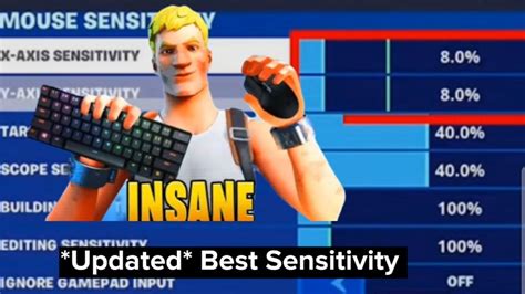 Updated Best Sensitivity In Fortnite YouTube