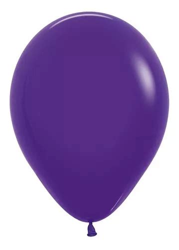 Globo Sempertex R Globos Color Violeta N Cm Mercadolibre