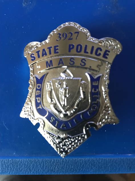 Collectors Badges Auctions Massachusetts State Police Numbered