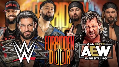 Predicting The Card For Aew X Wwe Forbidden Door Wrestletalk