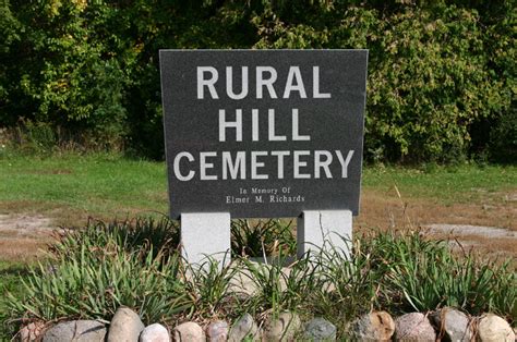 Rural Hill Cemetery In Northville Michigan Find A Grave Cemetery