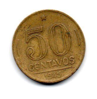 Numis Market Centavos Erro Cunho Quebrado Moeda Brasil