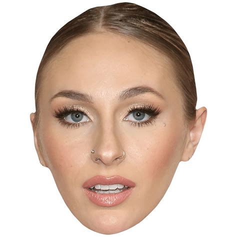 Angel Youngs Make Up Big Head Celebrity Cutouts