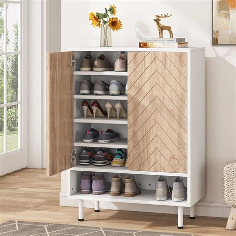 Tribesigns Shoe Cabinet Pair Shoe Rack Organizer Ubuy India