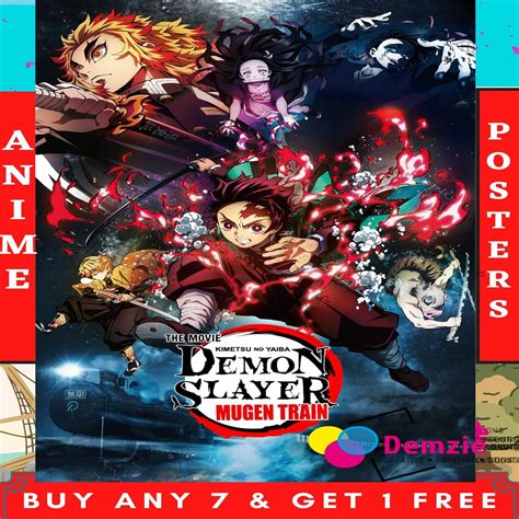 Aggregate Anime Posters Demon Slayer Best In Cdgdbentre