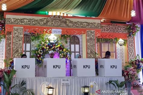 Meriahkan Pemilu 2019 Dua TPS Di Jawa Tengah Didesain Unik