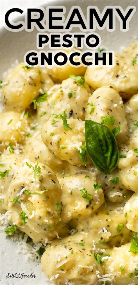 Creamy Pesto Gnocchi Artofit