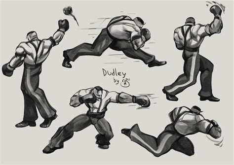 Quick Dudley Pose Studies I Did Today Rstreetfighter