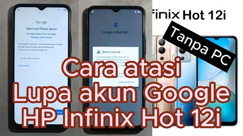 Cara Atasi Lupa Akun Google Hp Infinix Hot I Tanpa Pc Infinix Hot