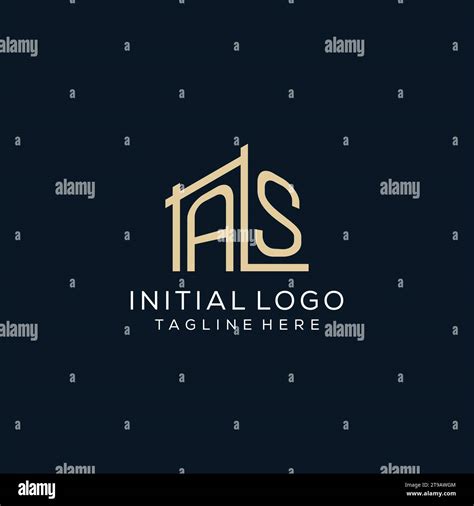 Initial As Logo Clean And Modern Architectural And Construction Logo