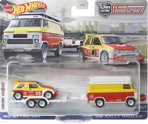 Машинка Hot Wheels Team Transport FLF MG Metro R HW Rally Hauler купить с доставкой по