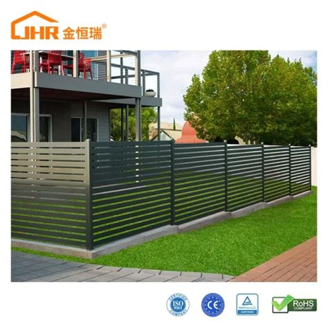 Aluminum Powder Coating Privacy Fence For Garden Or House Modern