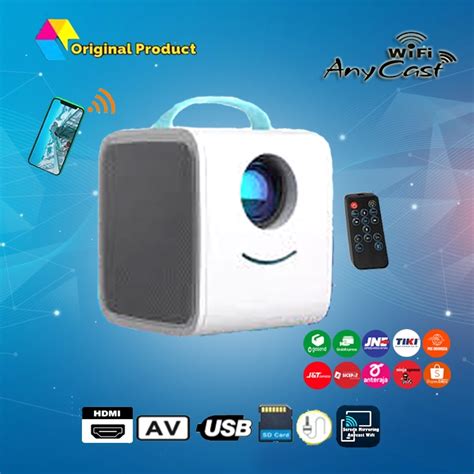 Jual Proyektor Wifi Proyektor Mini Infocus Mini Proyektor Original