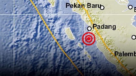 Gempa Magnitudo Guncang Pesisir Selatan Sumbar Dirasakan Hingga