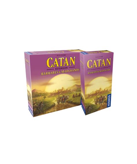 Pack Catan Ext Barbares Marchands Pour Joueurs Packs Promo