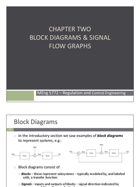 Block Diagrams & Signal Flow Graphs | PDF | Computer Engineering ...