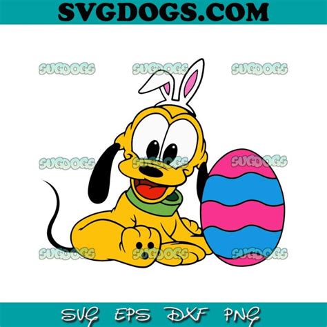 Easter Baby Goofy Svg