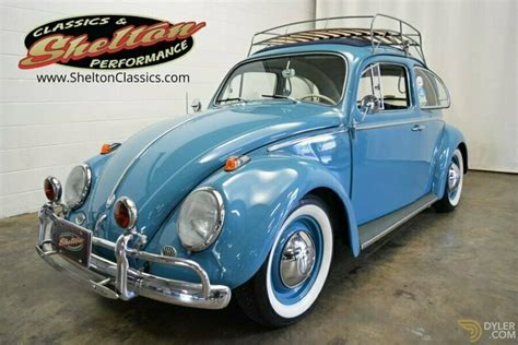 Classic 1963 Volkswagen Beetle Ragtop For Sale Price 36 995 USD Dyler