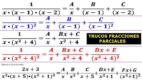 Aplicaci N Del Calculo Diferencial Fracciones Parciales