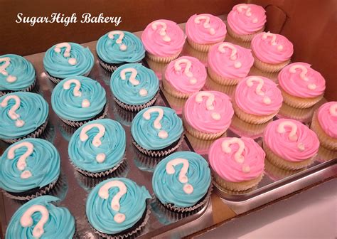 Pink And Blue Cupcakes