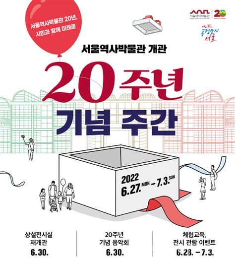 서울역사박물관 20주년 기념해 다양한 행사 진행