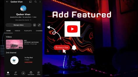 Add Another Channel In My Channel Youtube
