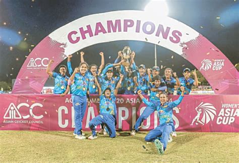 Sri Lanka Stun India To Take Womens T Asia Cup Sport Dawn