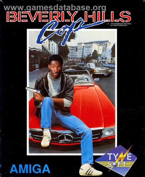 Beverly Hills Cop Commodore Amiga Artwork Box