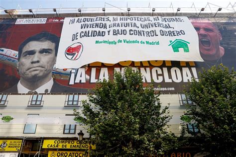 Movimiento De Vivienda Madrid Tapa La Lona De Desokupa