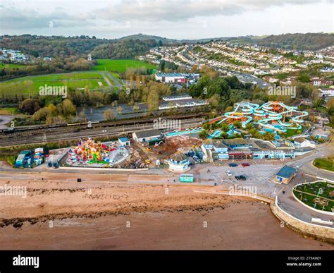 Paignton Uk 24th Nov 2023 Splashdown Quaywest In Devon Is Uks