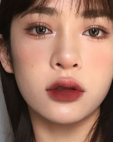 Dark Lip Makeup Dark Makeup Looks Asian Makeup Looks Korean Makeup