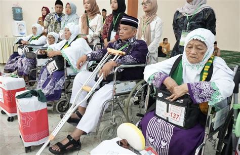 Ribu Jemaah Haji Embarkasi Palembang Tiba Di Tanah Suci