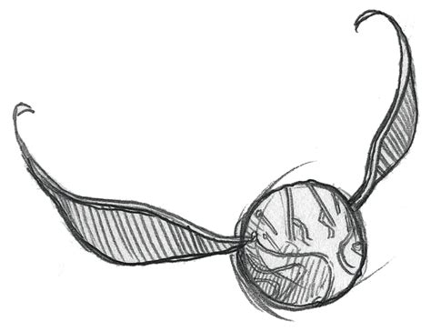 Golden Snitch Drawing At Getdrawings Free Download