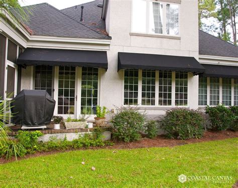 Paint And Trim Color With Awnings Better In Grey Residential