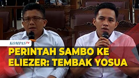 Berita Harian Perintah Ferdy Sambo Ke Richard Eliezer Terbaru Hari Ini