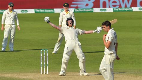 Ashes 2019 Ben Stokes Century Seals Thrilling England Victory In Third