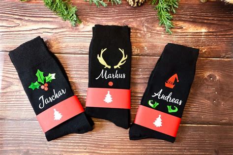 Christmas Socks Christmas Gift Personalized Christmas Socks - Etsy