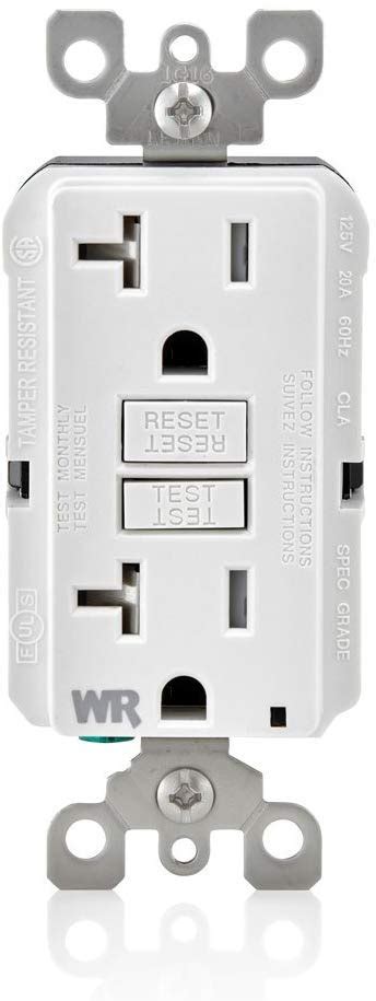 Leviton Gfwt W Self Test Smartlockpro Slim Gfci Weather Resistant And