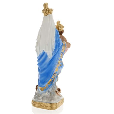 Our Lady Of Victory Statue In Plaster 20 Cm Online Sales On Holyart