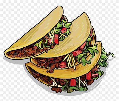 Tacos Clipart Mexico Hispanic Food Clip Art Free Transparent Png