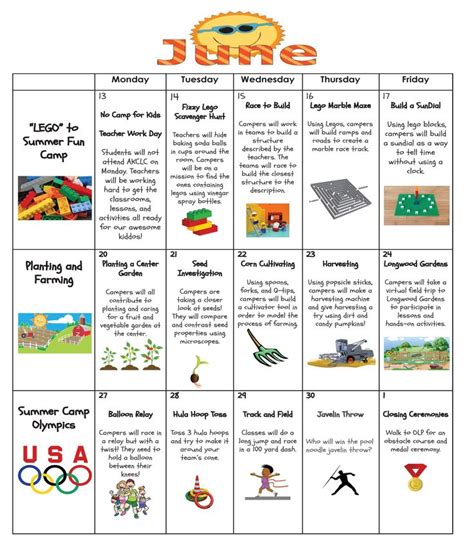 Summer Camp Theme Weeks Kids Creative Learning Centers Summer Camp