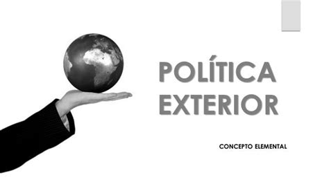 Introducción Política Exterior