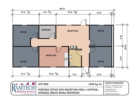 Ramtech Education School and Classroom Floor Plans