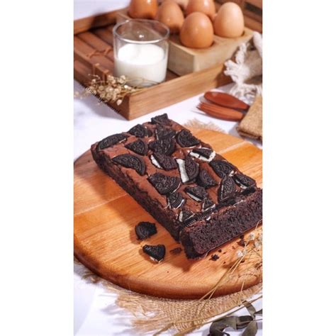 Jual Brownies Oreo Oreo Fudge Brownies Indonesia Shopee Indonesia