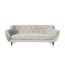 Kremowa Sofa Z Czarnymi Nogami Mazzini Sofas Amelie Cm Bonami