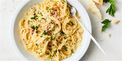 Three Cheese Spaghetti Carbonara Recipe Woolworths