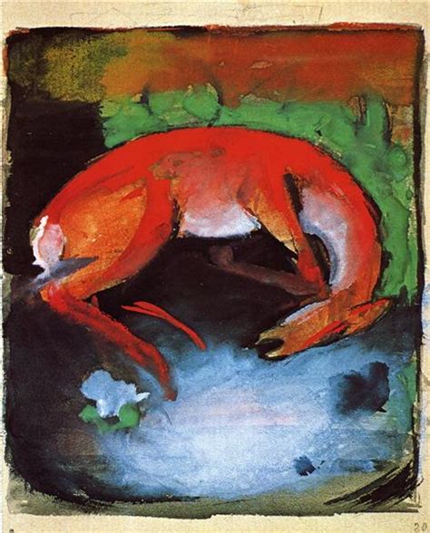 Dead Deer, 1913 - Franz Marc - WikiArt.org