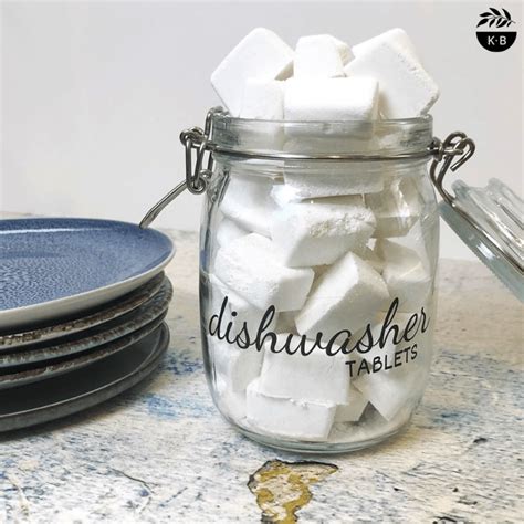 Dishwasher Tablets DIY Recipe Krissy Ballinger Naturally Inspired