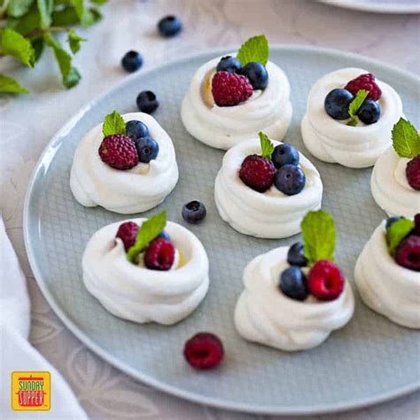 Mini Pavlova Recipe Sunday Supper Movement