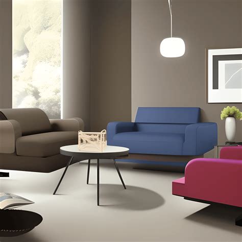 Contemporary Furniture Colors Graphic · Creative Fabrica